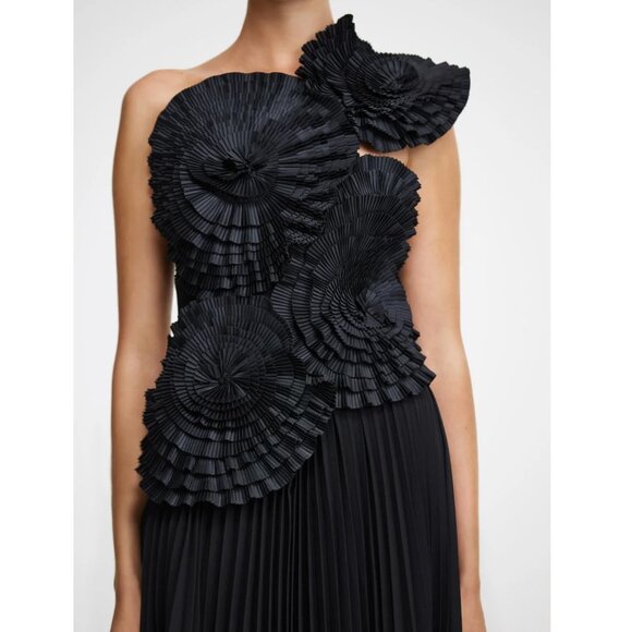 Acler Trusley Black Maxi Dress - Picture 3 of 12